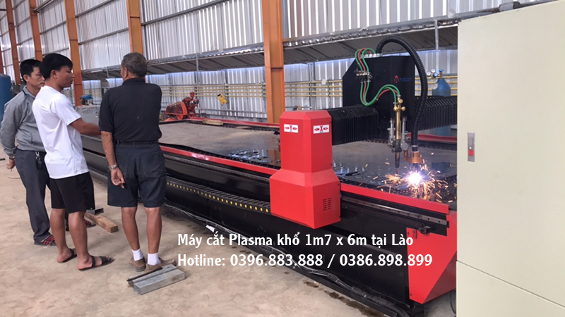 Máy cắt cnc plasma Đông Phương tại Lào