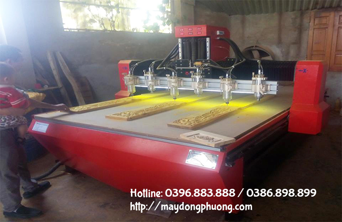 máy khắc cnc 6 mũi