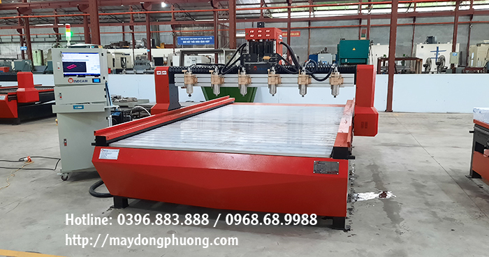 máy cnc khắc gỗ 6 mũi