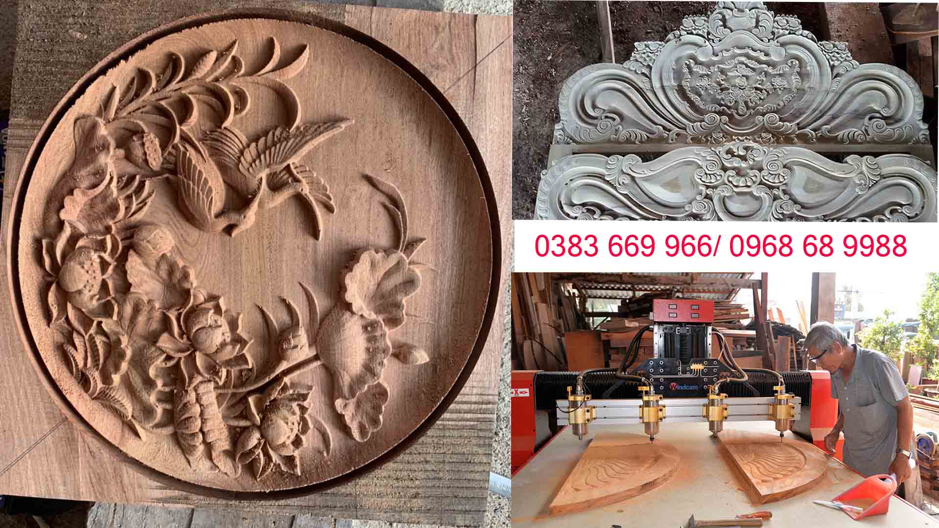 sản phẩm máy điêu khắc gỗ giá rẻ