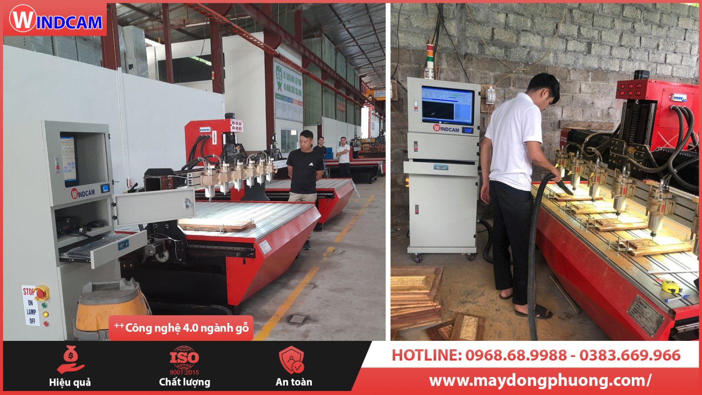 Thông báo điều chỉnh giá máy khắc gỗ CNC Đông Phương