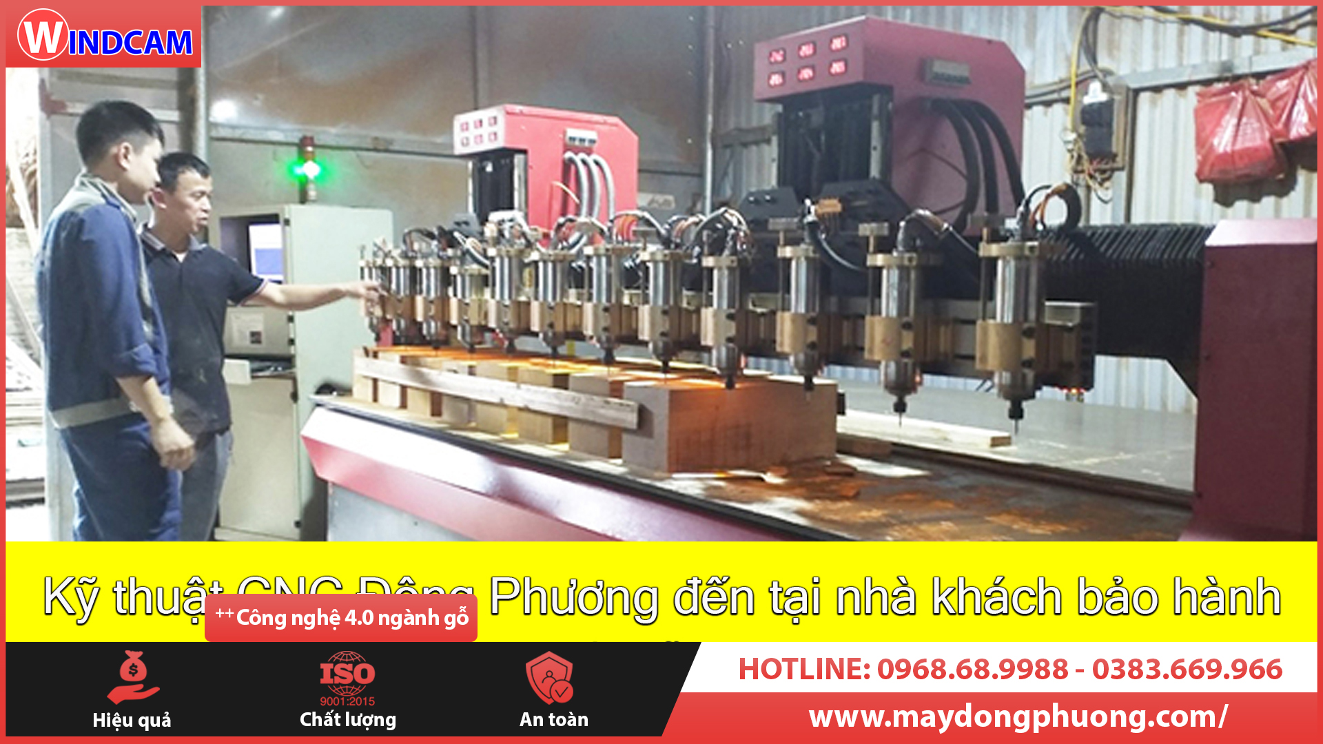 quy trình bảo hành máy cnc đông phương hà nội